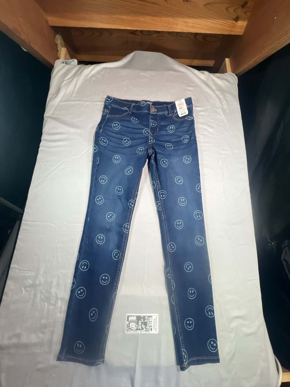 Wonder Nation Smiley Face Print Jegging Size XXL (18) - Picture 1 of 6